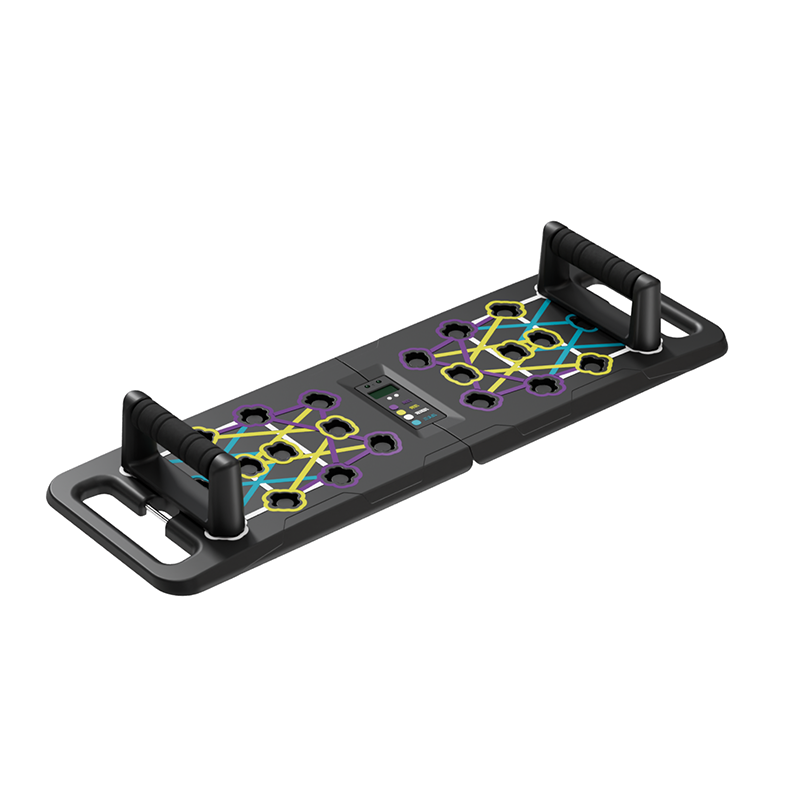 Push Up Board Foldable Multi Function - Multifunctional Portable Foldable Push up Board