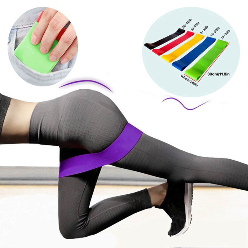 Pilates Bar Kit With Resistance Bands - 5pcs Yoga Pilates Resistance Band Long