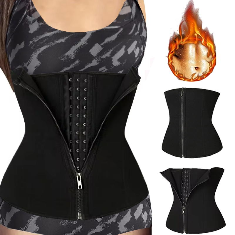 Sweat Waist Trainer Belt Neoprene - Women Waist Trainer Body Shaper Gym