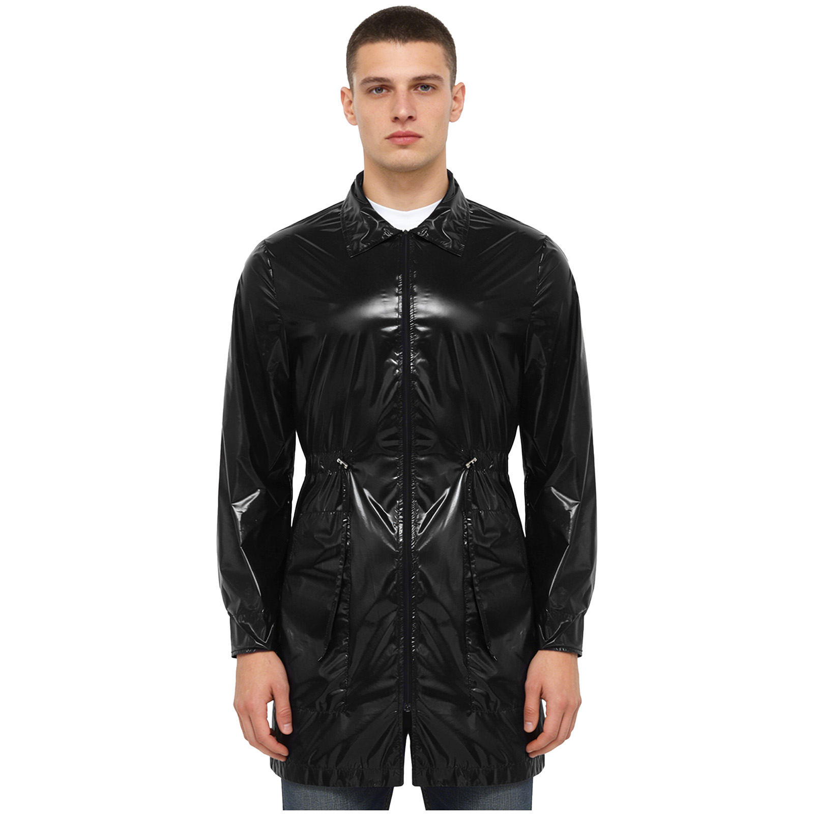 Hiking - Mens Waterproof Rain Jacket Coat Pockets