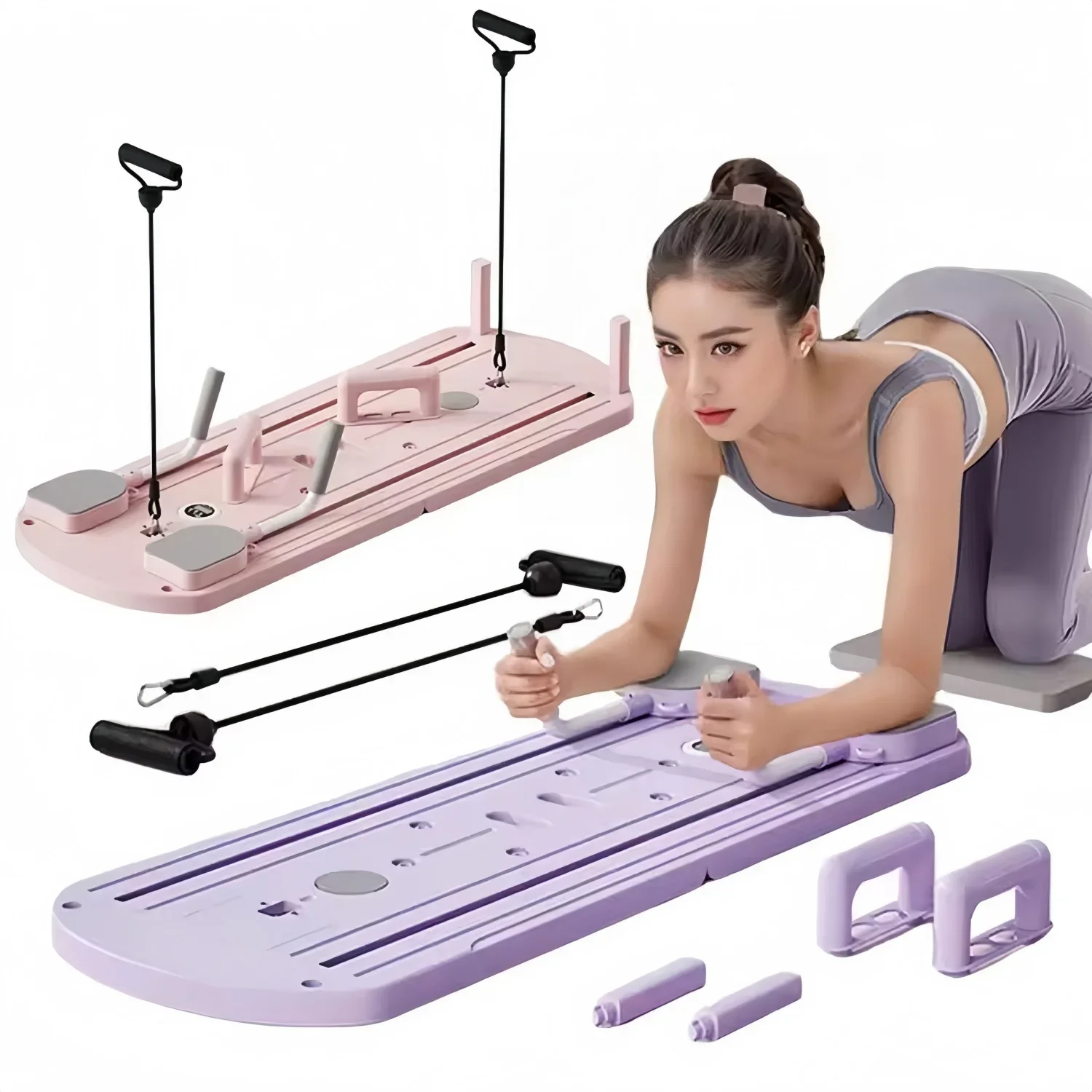Push Up Board Foldable Multi Function - Fitness Panel Multi-function Foldable Home Exercise
