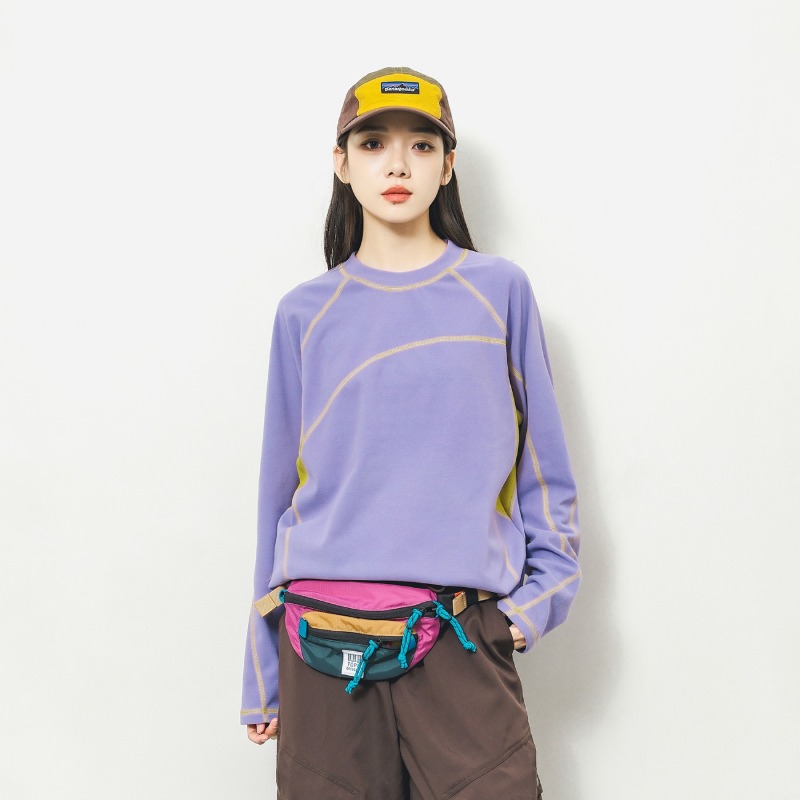 Hiking - Unisex Outdoor Color Block Long Sleeve