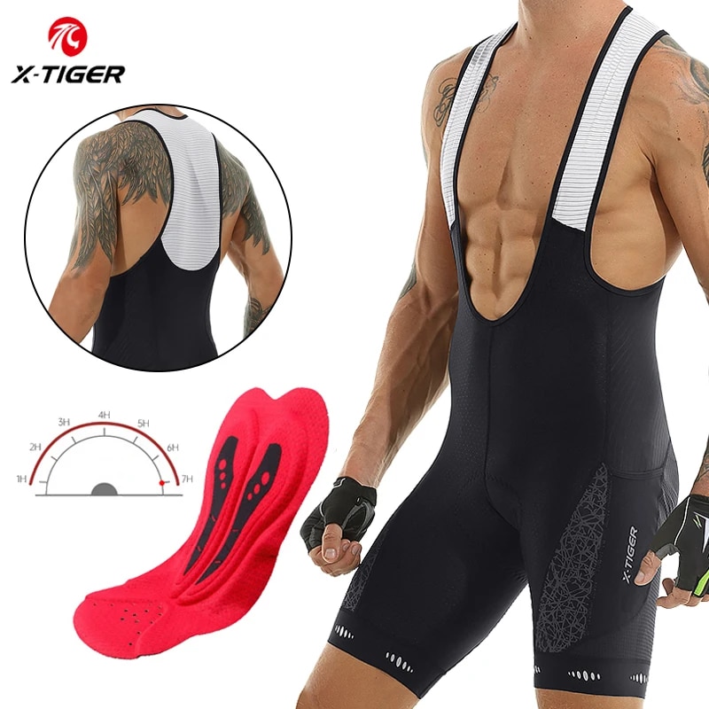 Padded Cycling Shorts 5D Gel - Cycling Bib Shorts 5D Gel Pad