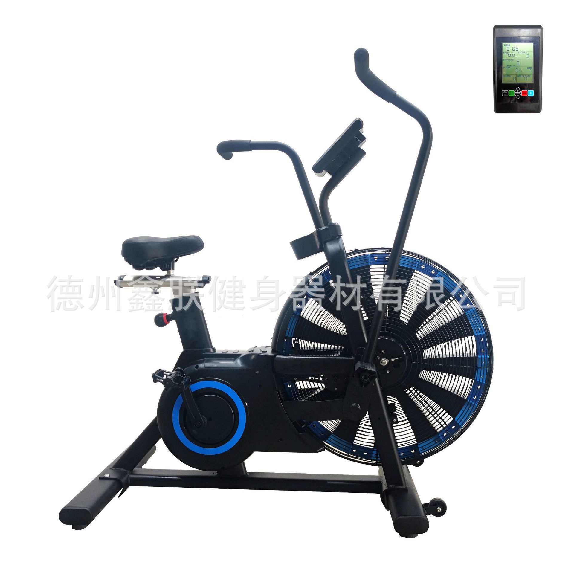 Exercise Bike Magnetic Resistance - Air Bike, Fan Bike for Home
