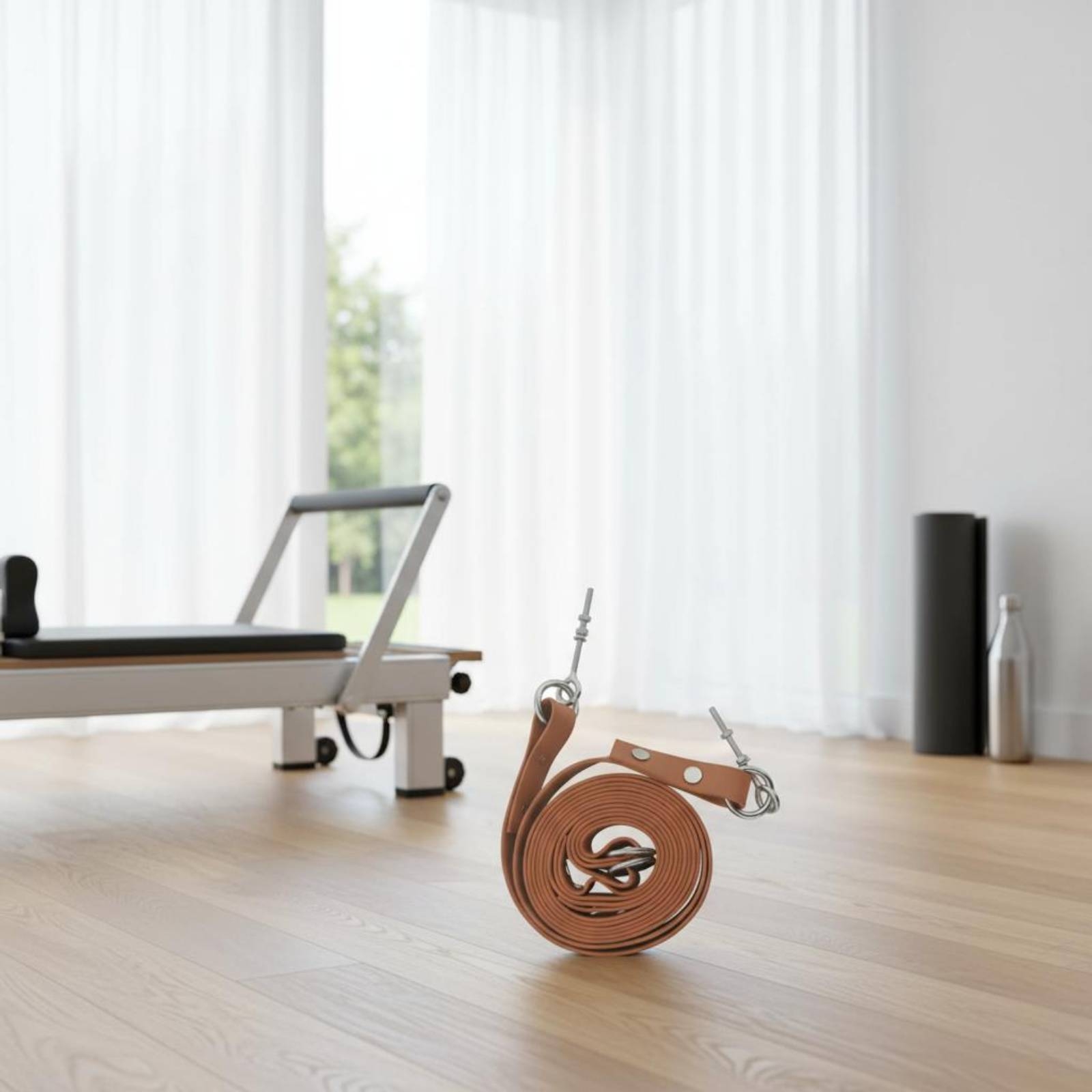 Fitness Equipment - Reformer Double Loop Strap Comfortable Pilates