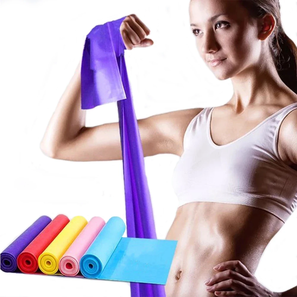 Pilates Bar Kit With Resistance Bands - Yoga Elastic Bands Portable Pilates Hip