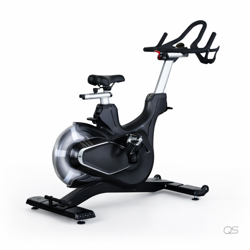Exercise Bike Magnetic Resistance - QS X-D06 Commercial Exercise Bike for