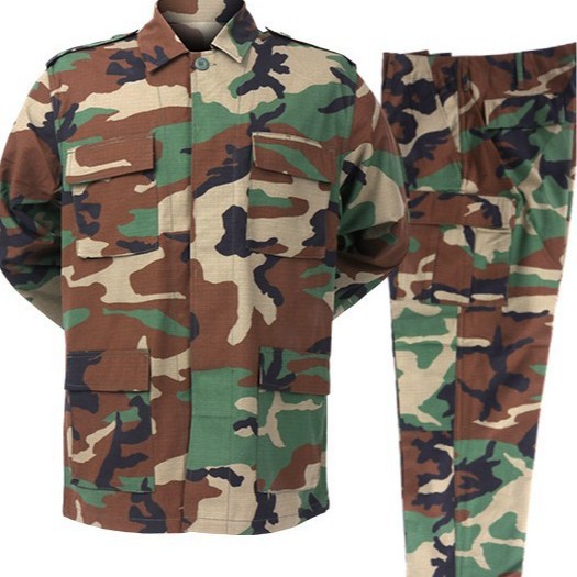 Hiking - Mens BDU Camouflage 2 Piece Set