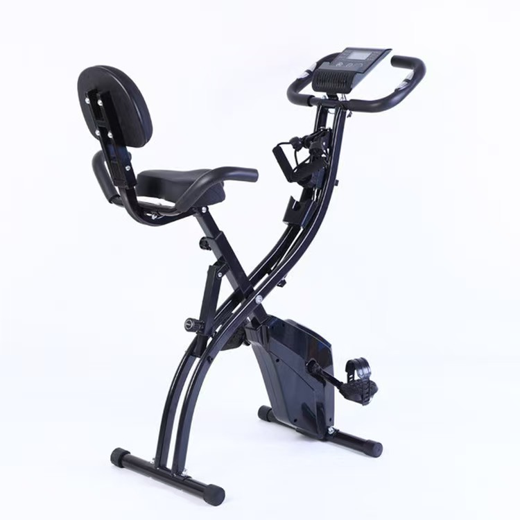 Exercise Bike Magnetic Resistance - Stationary Exercise Bike Foldable Indoor Magnetic