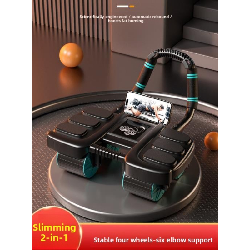 Six Elbow Support, Abdominal W - Ab Roller Wheel With Elbow Support recension och pris