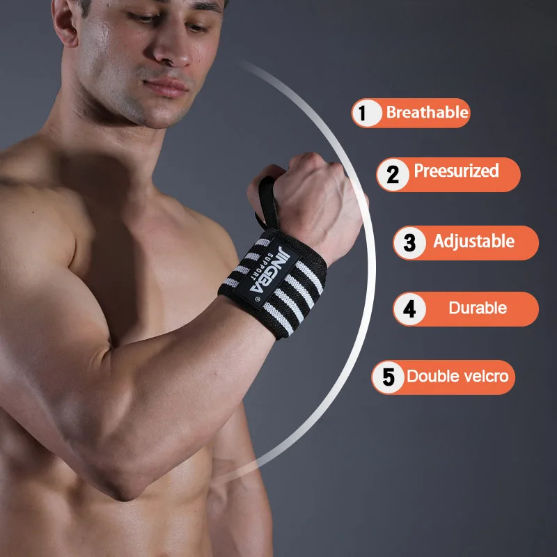 1Pc Wristband Wrist Support Br - Wrist Wraps Weightlifting Support recension och pris