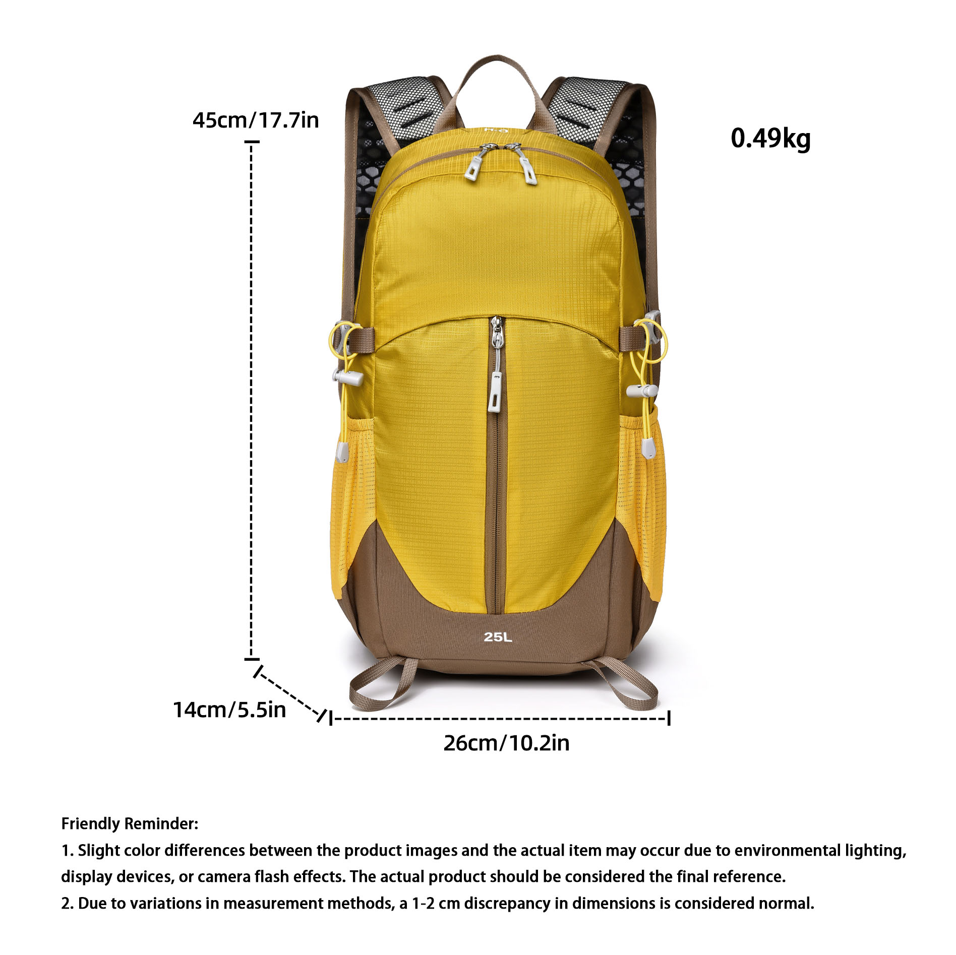 25l Large Capacity Hiking Back - Cycling recension och pris