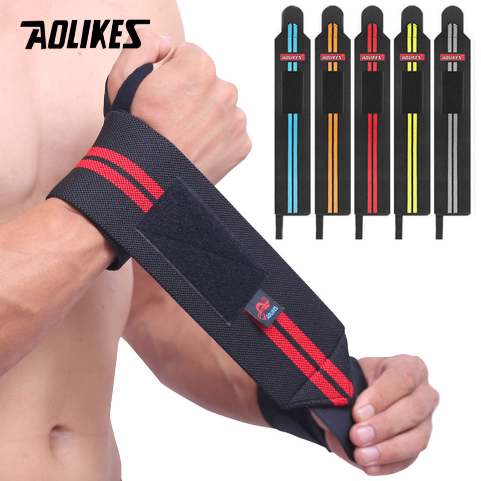 AOLIKES 1 Pair Wristband Wrist - Wrist Wraps Weightlifting Support recension och pris