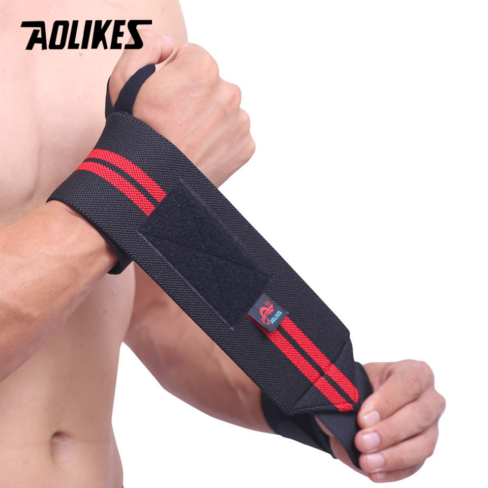 AOLIKES 1 Pair Wristband Wrist - Wrist Wraps Weightlifting Support recension och pris