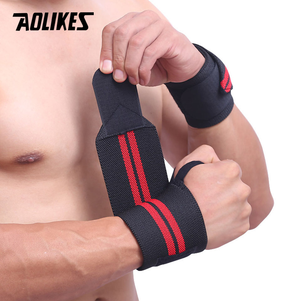 AOLIKES 1 Pair Wristband Wrist - Wrist Wraps Weightlifting Support recension och pris