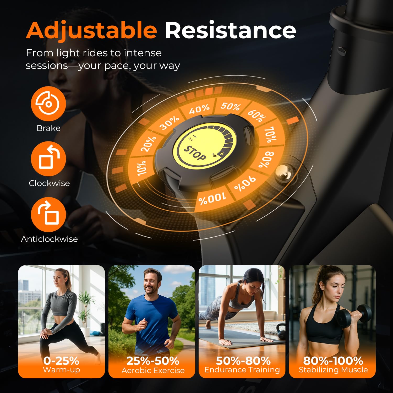 Exercise Bike Magnetic Resista - Exercise Bike Magnetic Resistance recension och pris