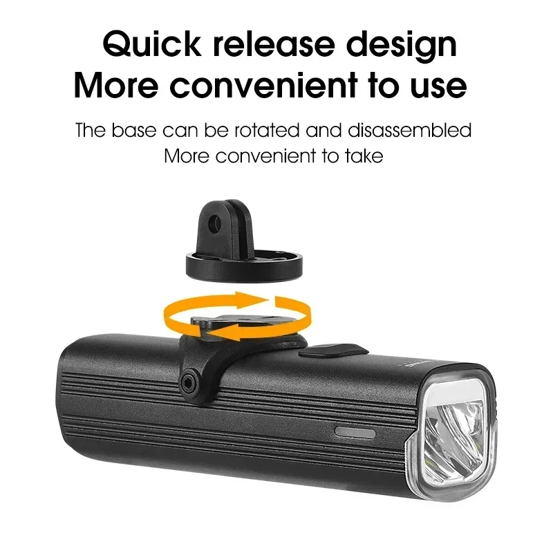 WEST BIKING Bicycle Quick Rele - Rechargeable Bicycle Headlight 1000 Lumen recension och pris