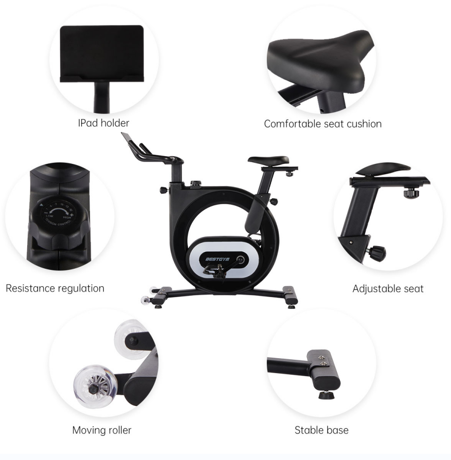 Factory Hot Sale Adjustable Mo - Exercise Bike Magnetic Resistance recension och pris