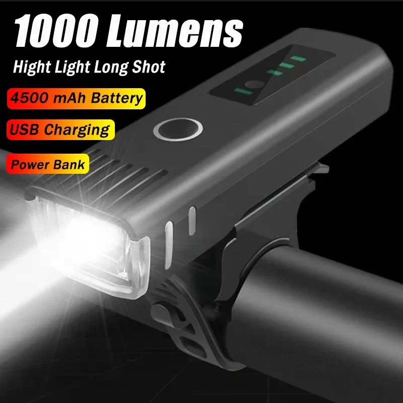 1000 Lumens Bicycle Front Ligh - Rechargeable Bicycle Headlight 1000 Lumen recension och pris