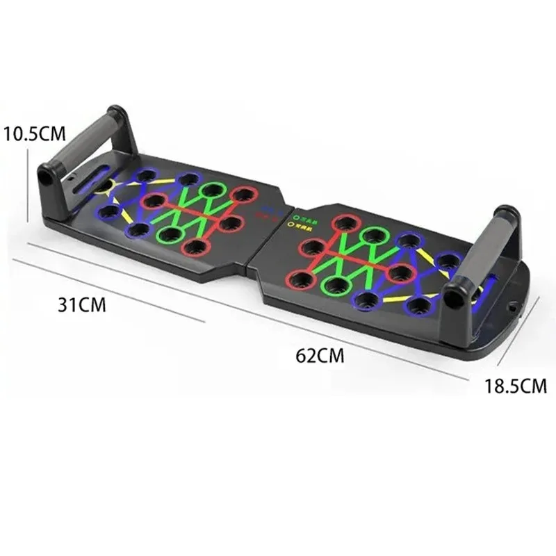 Portable Multifunctional Push- - Push Up Board Foldable Multi Function recension och pris