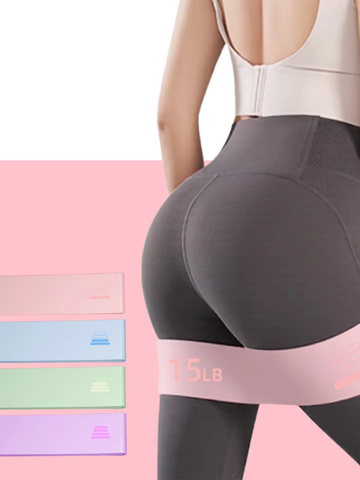 Stretch Bands for Exercise, Re - Pilates Bar Kit With Resistance Bands recension och pris