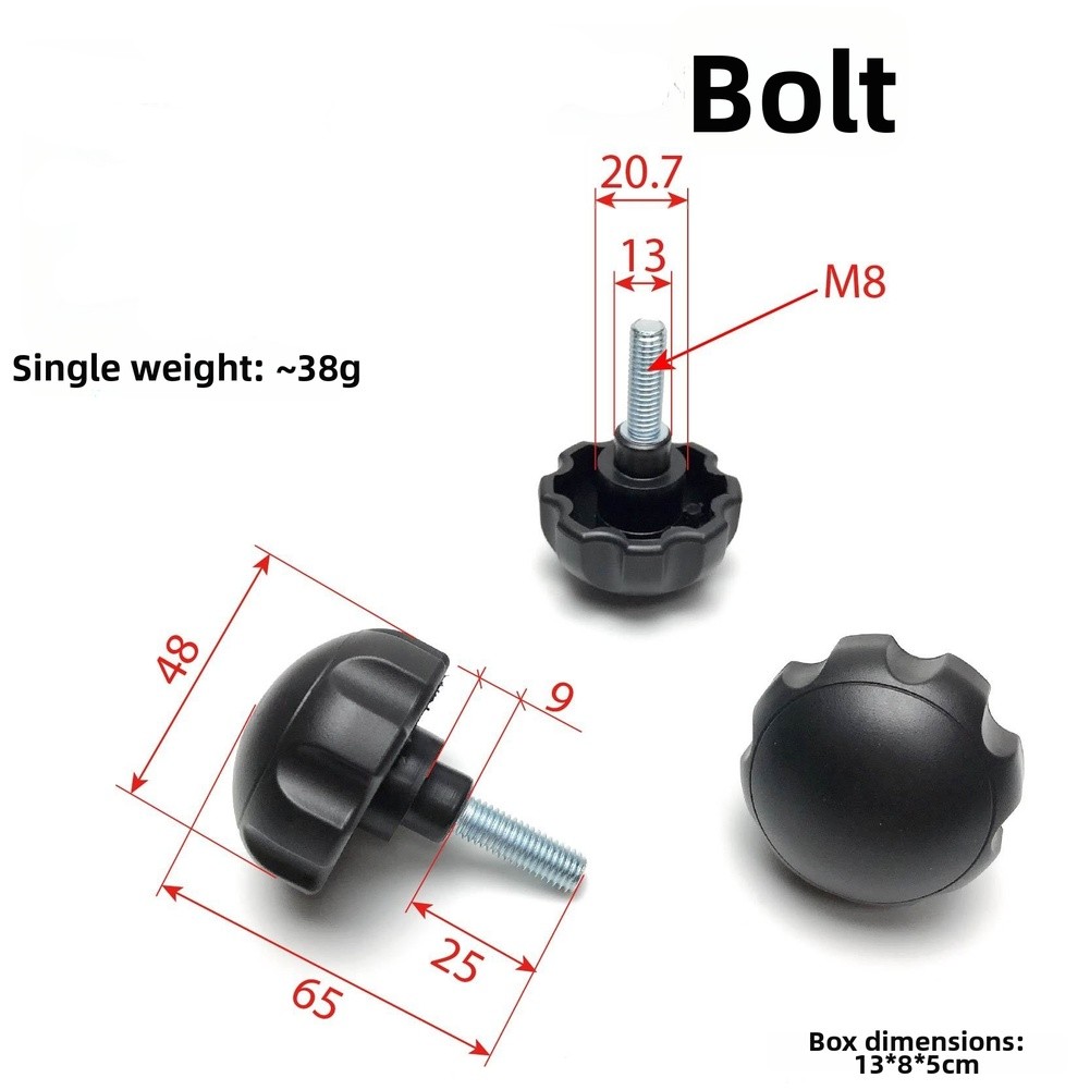 4PC Lightweight Screw Knob Thu - Fitness Equipment recension och pris