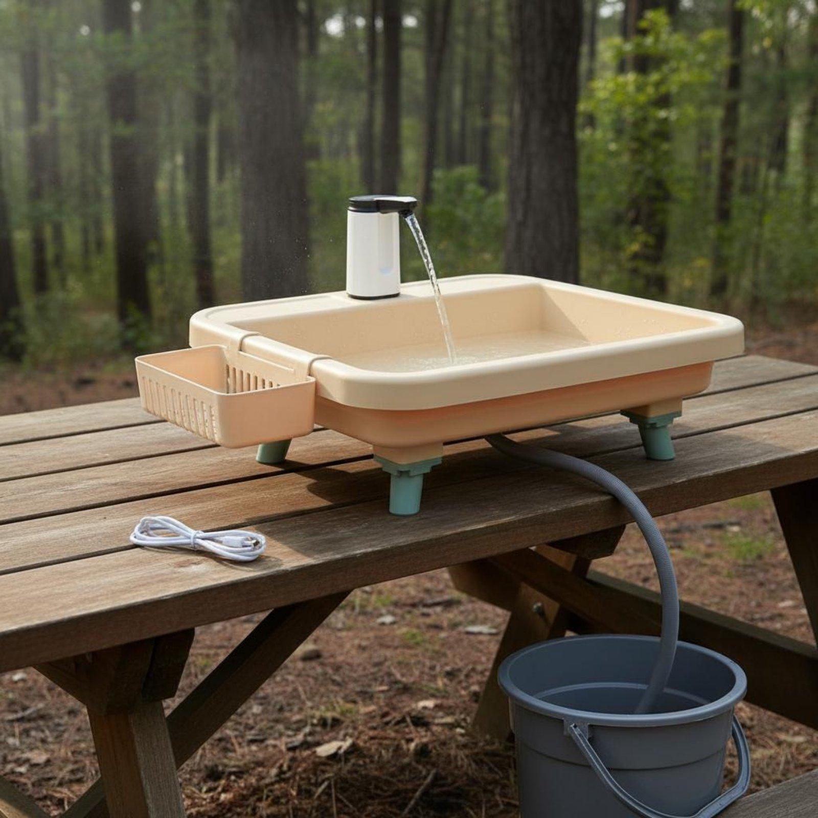 Outdoor Camping Washbasin Port - Camping recension och pris