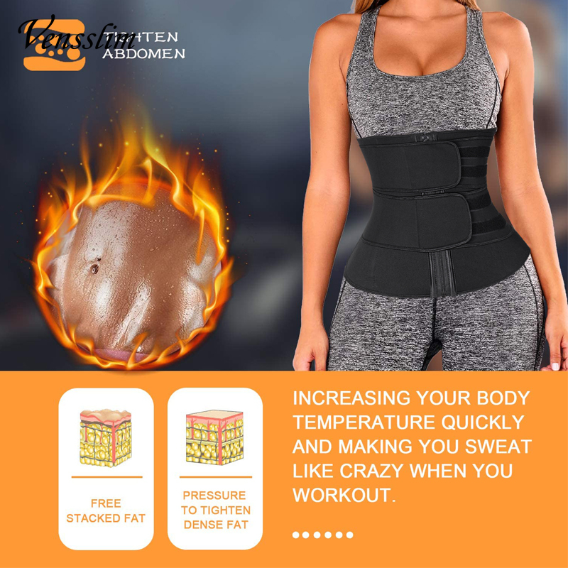 Vensslim Shaperwear Waist Trai - Sweat Waist Trainer Belt Neoprene recension och pris