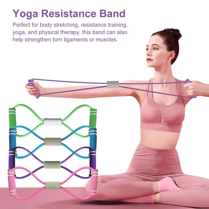 Fitness Resistance Band with H - Resistance Bands Set With Handles recension och pris
