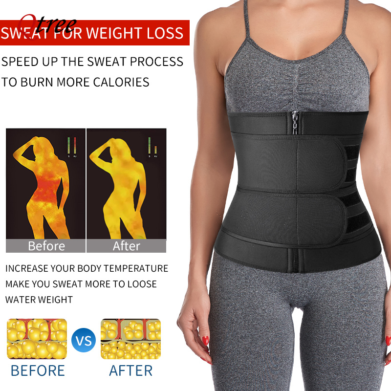 Qtree Waist Trainer Plus Size  - Sweat Waist Trainer Belt Neoprene recension och pris