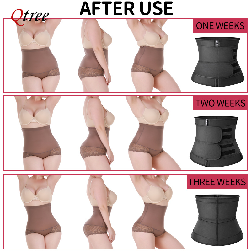 Qtree Waist Trainer Plus Size  - Sweat Waist Trainer Belt Neoprene recension och pris