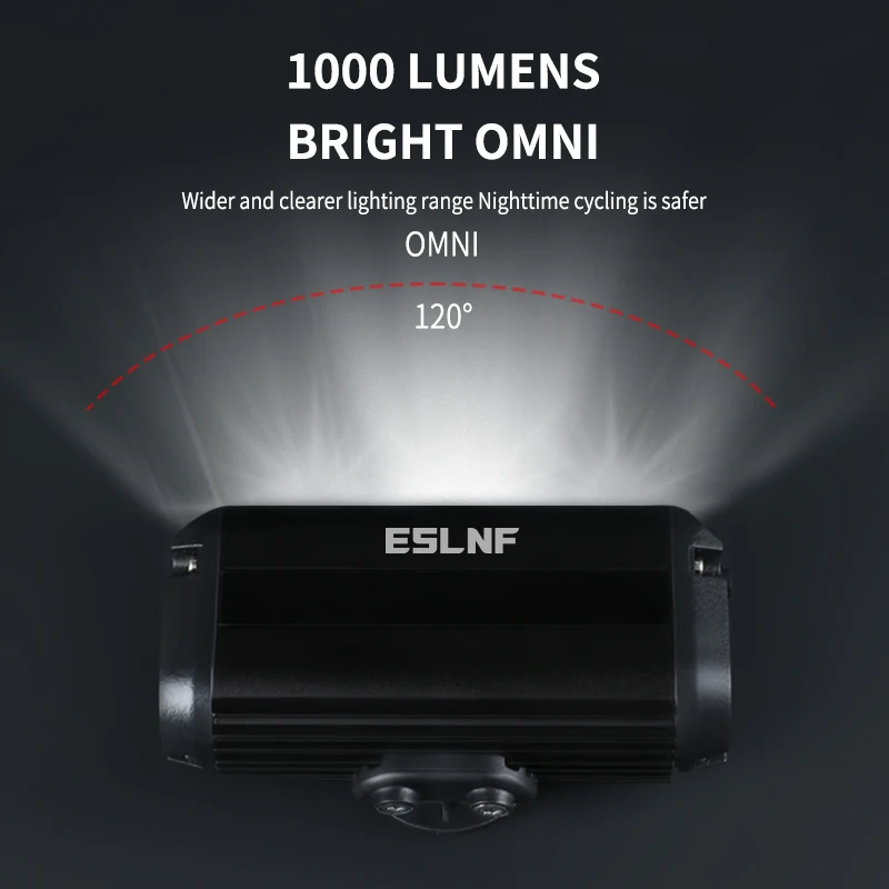 ESLNF 1000 Lumen USB Rechargea - Rechargeable Bicycle Headlight 1000 Lumen recension och pris