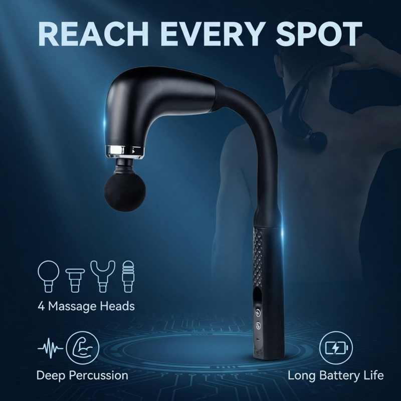 Electric Muscle Massage Gun wi - Electric Massage Gun Deep Tissue recension och pris
