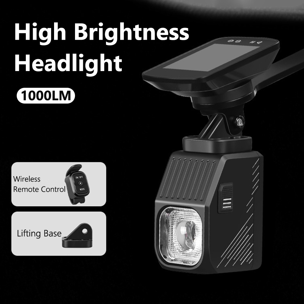 1000 Lumens High Brightness Ro - Rechargeable Bicycle Headlight 1000 Lumen recension och pris
