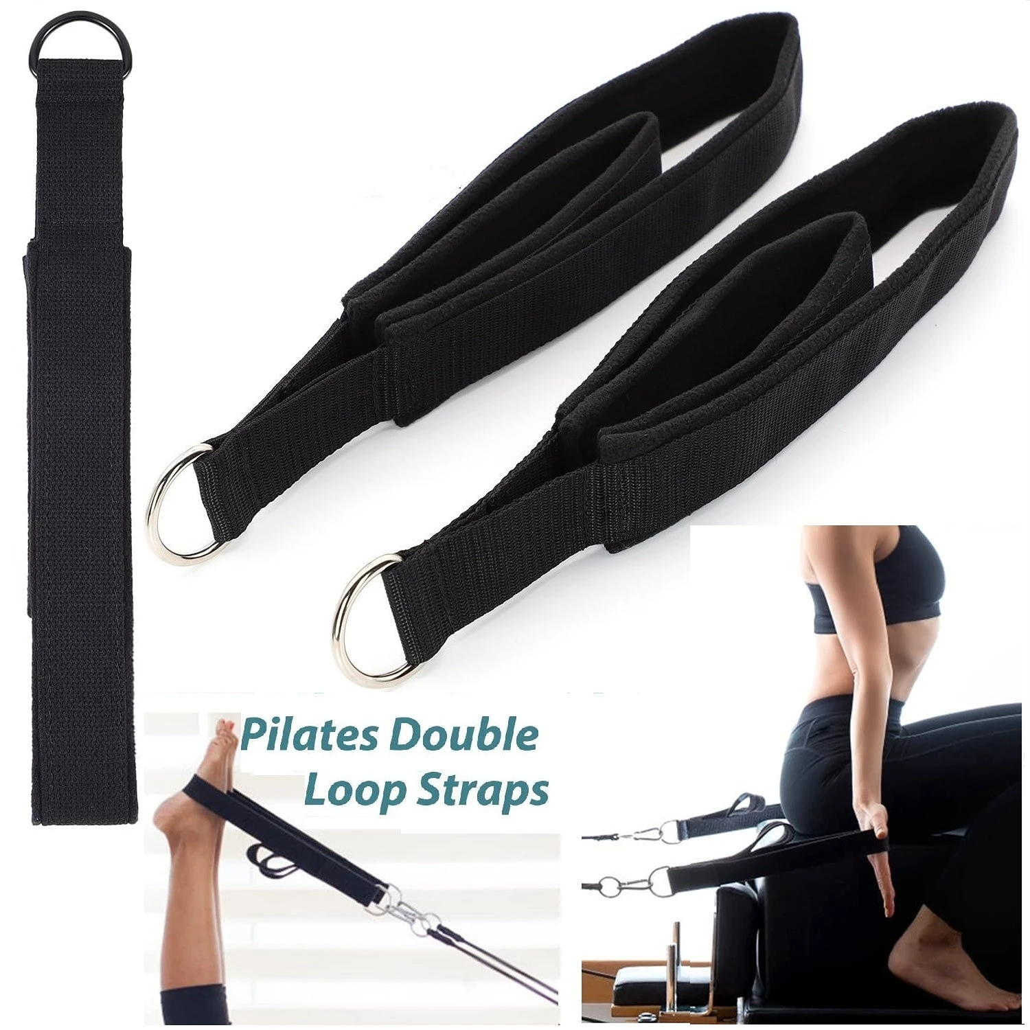 Double Ring Elastic Yoga Pilat - Pilates Bar Kit With Resistance Bands recension och pris
