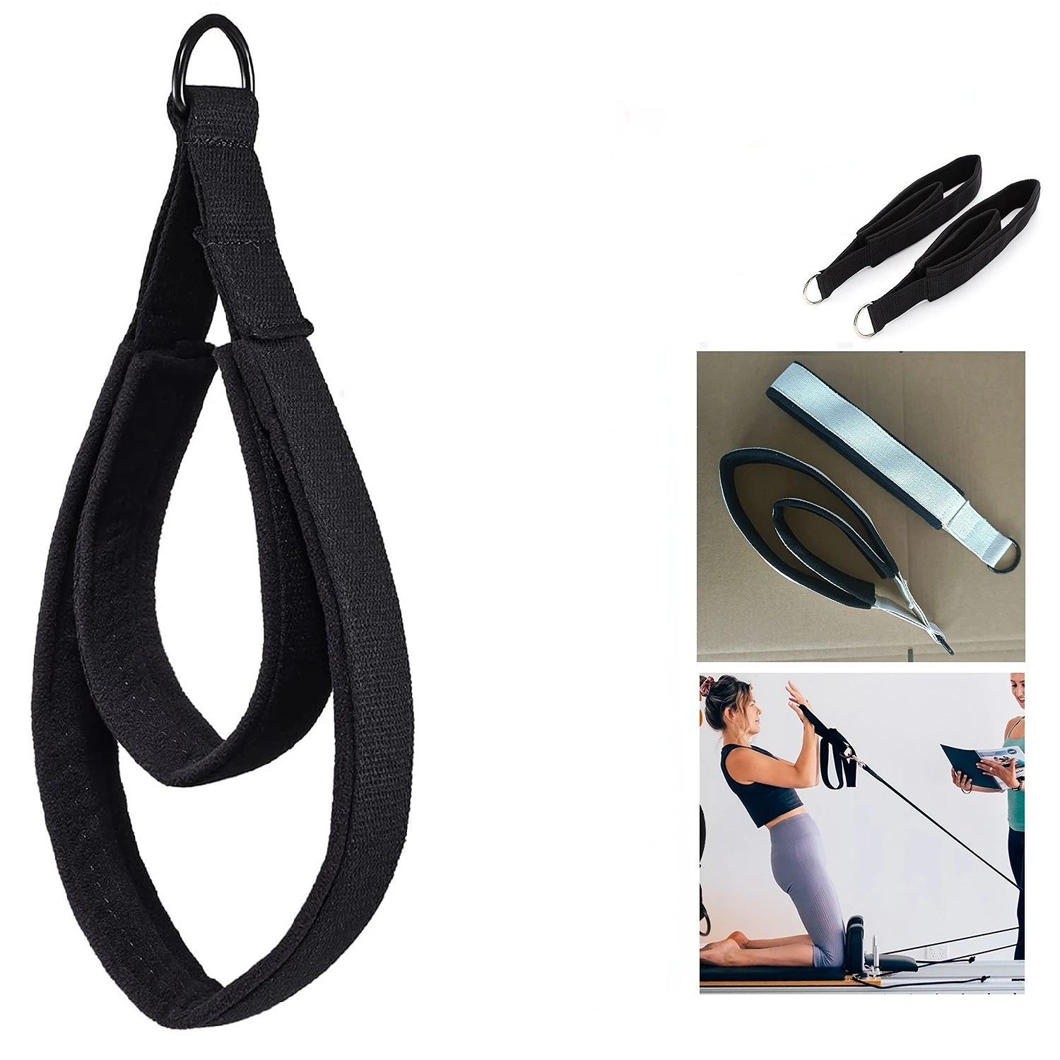 Double Ring Elastic Yoga Pilat - Pilates Bar Kit With Resistance Bands recension och pris