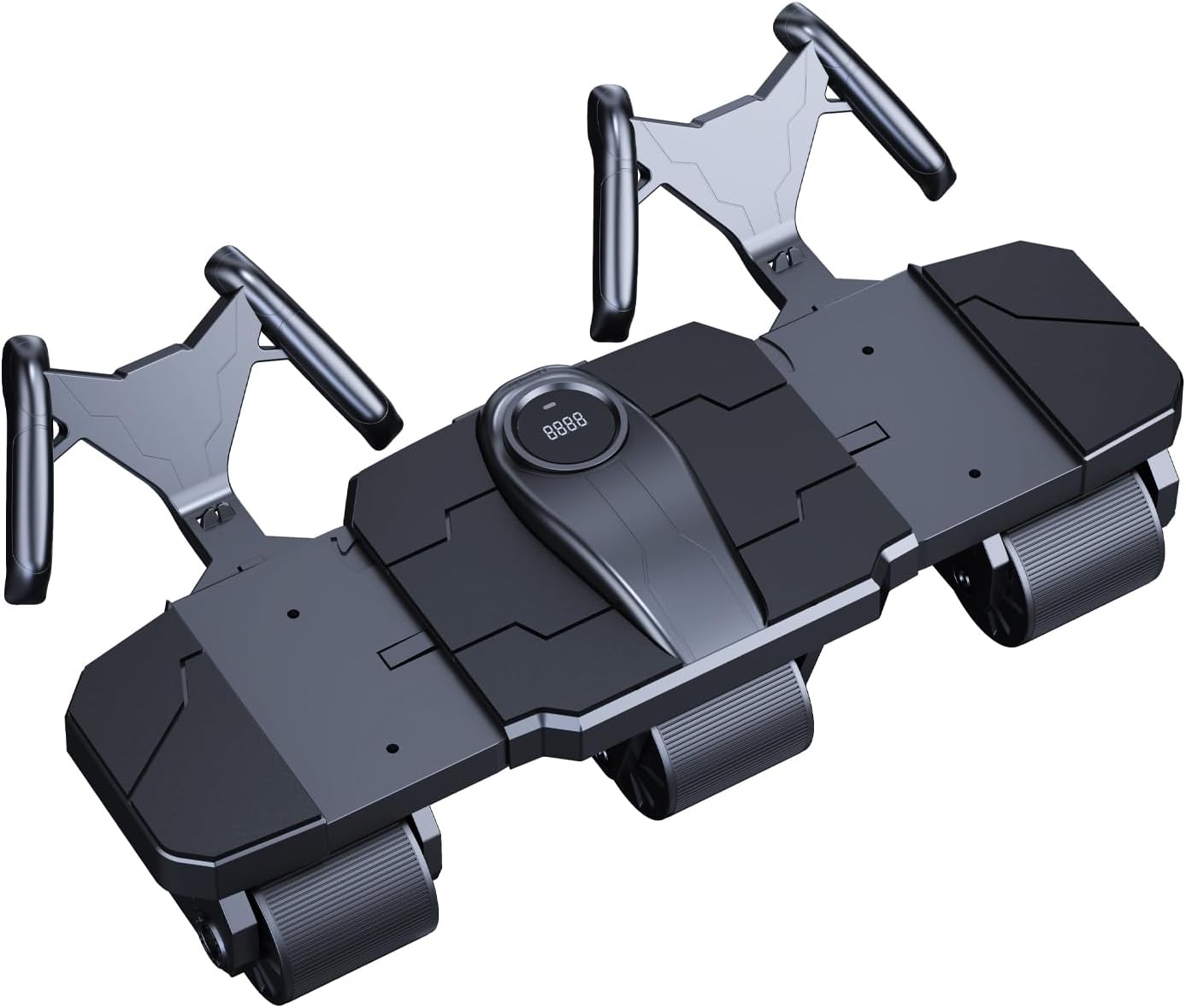 2025 New Ab Six Wheel Roller w - Ab Roller Wheel With Elbow Support recension och pris
