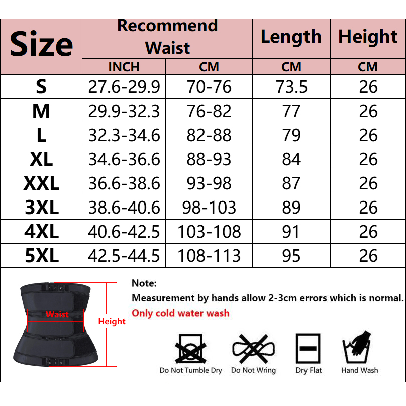 Women's Adjustable Breasted Tu - Sweat Waist Trainer Belt Neoprene recension och pris