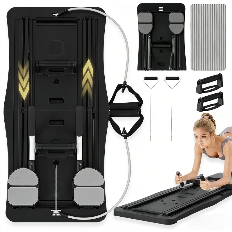 Multi-Functional Ab Workout Bo - Ab Roller Wheel With Elbow Support recension och pris