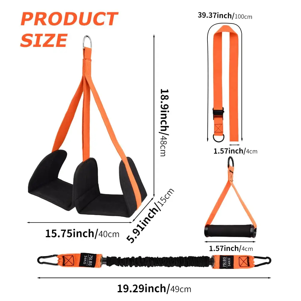 Pull Up Assistance Bands Set R - Resistance Bands Set With Handles recension och pris