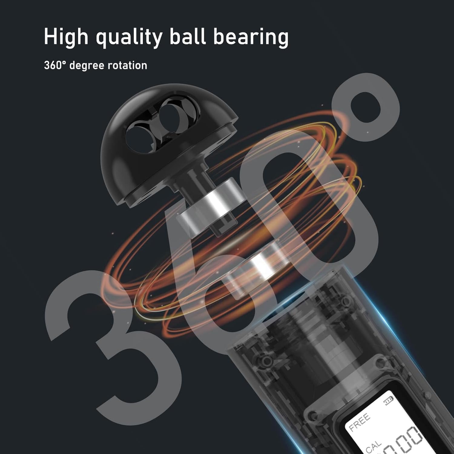 2-in-1 Smart Digital Weighted  - Smart Jump Rope Digital Counter recension och pris