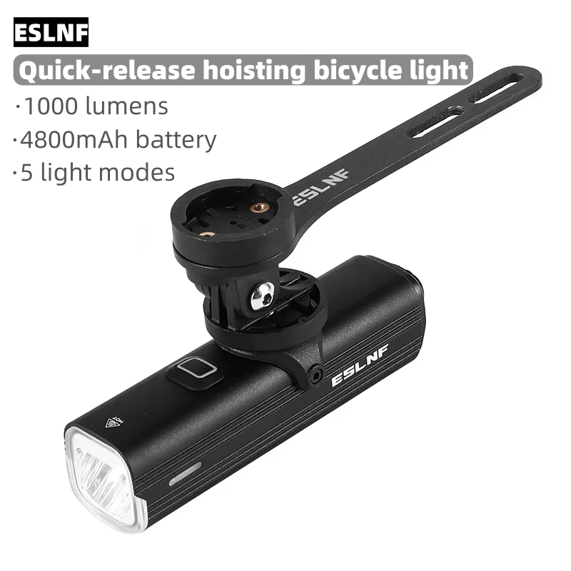 ESLNF Bicycle Front Light 1000 - Rechargeable Bicycle Headlight 1000 Lumen recension och pris