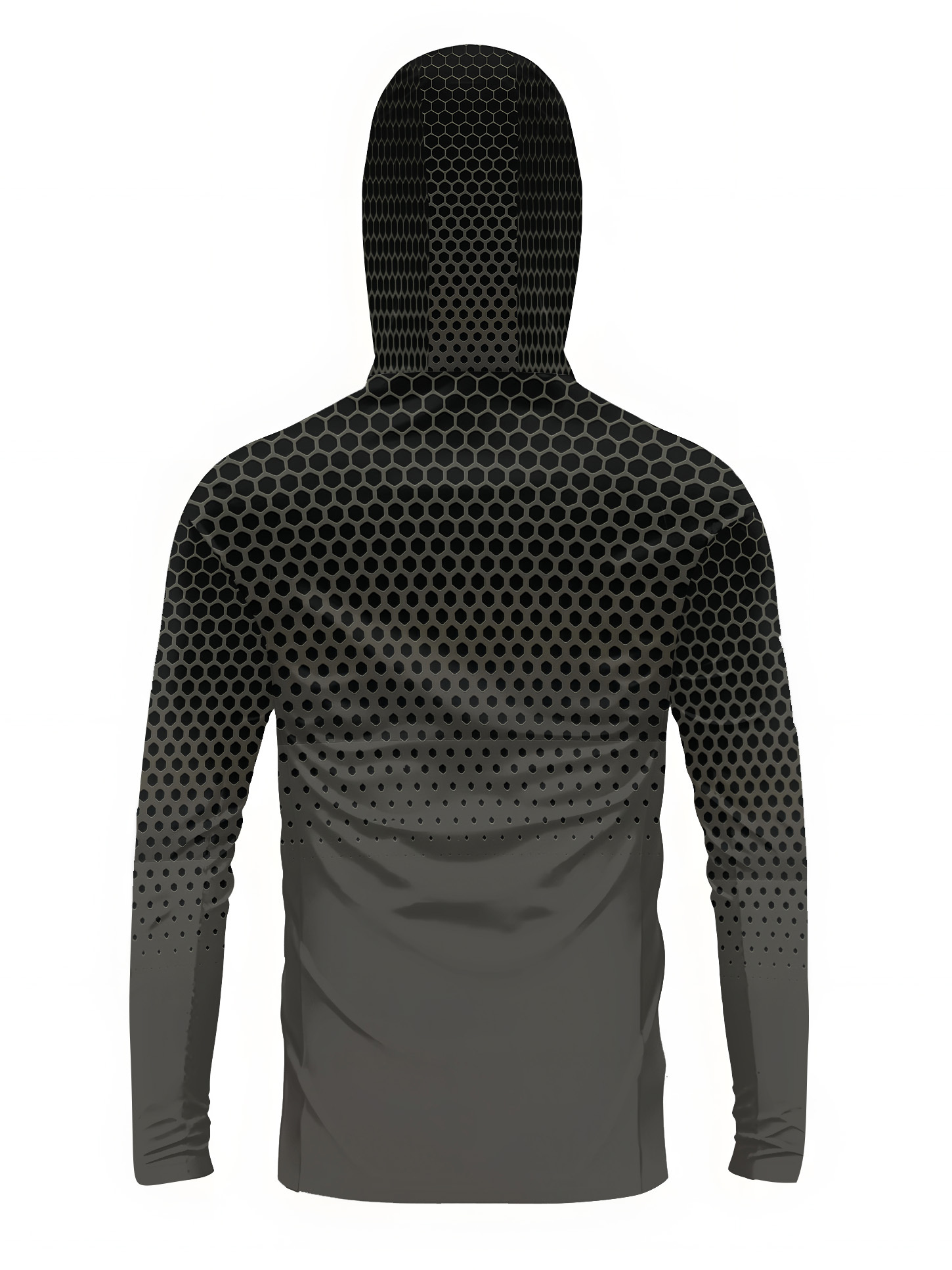 Men Hood Fishing Shirt long sl - Fishing recension och pris