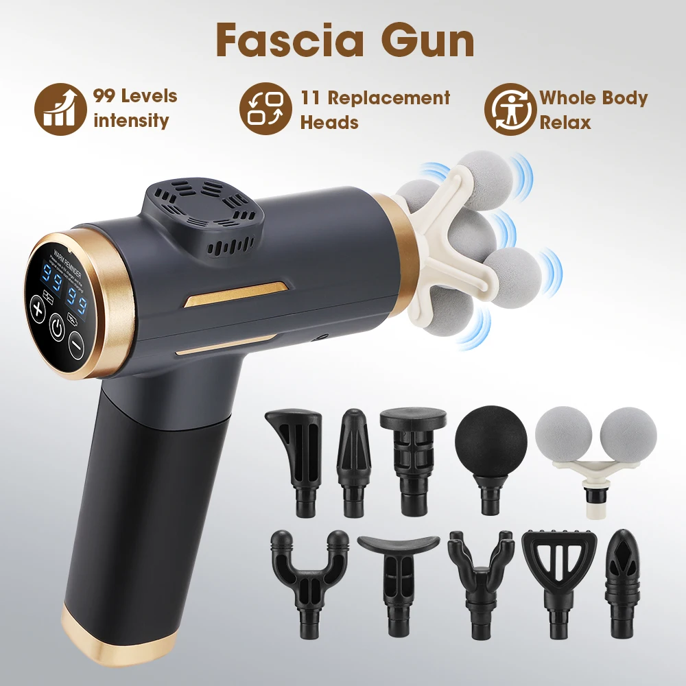 Electric Fascia Gun 99 Levels  - Electric Massage Gun Deep Tissue recension och pris