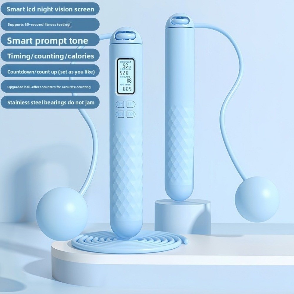 Cordless Ropeless Jump Rope An - Smart Jump Rope Digital Counter recension och pris