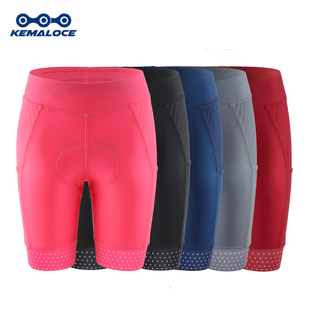 KEMALOCE Women Cycling Shorts  - Padded Cycling Shorts 5D Gel recension och pris