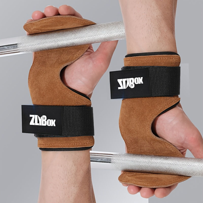 2 Pieces of Non-Slip Weightlif - Wrist Wraps Weightlifting Support recension och pris