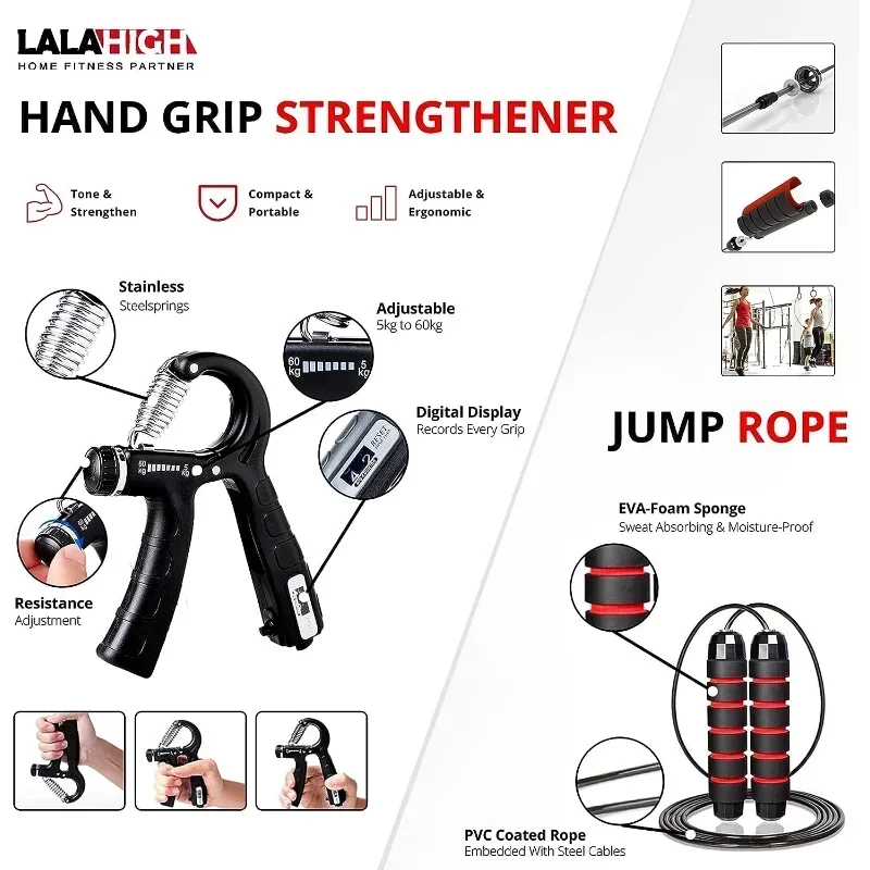Multifunctional Push Up Board  - Pilates Bar Kit With Resistance Bands recension och pris