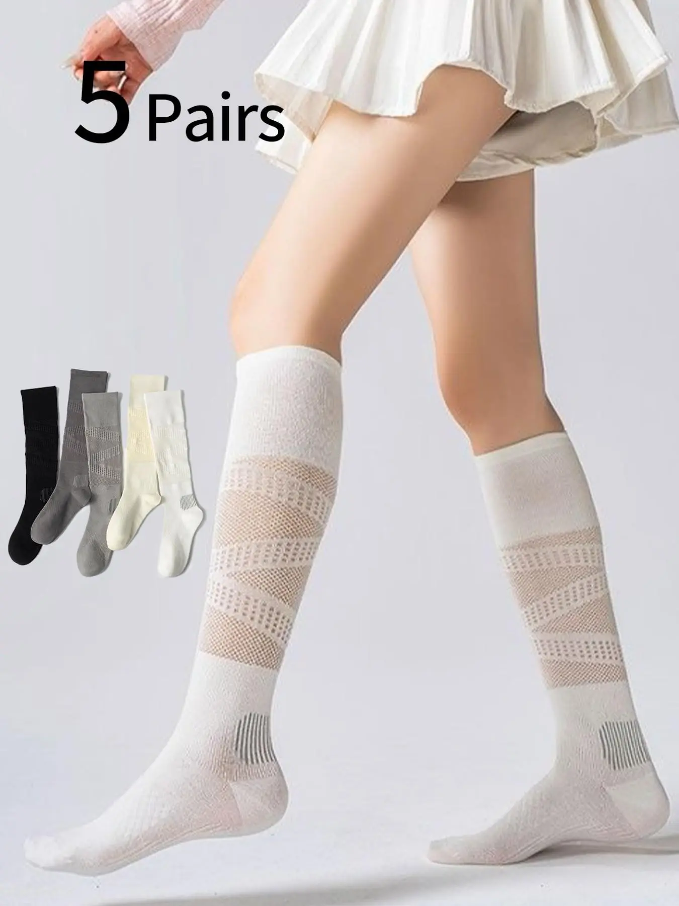 5 Pairs Women's Sports Socks,  - Cycling recension och pris