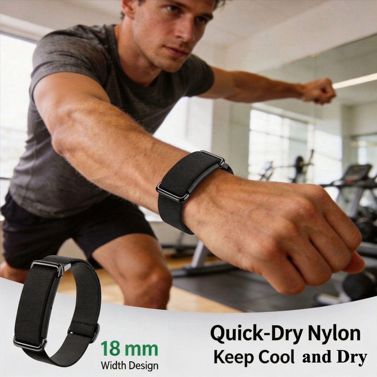 Nylon Wristband & Armband for  - Resistance Bands Set With Handles recension och pris